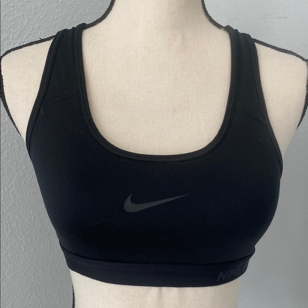 Nike Women's Black on Black Sports Bra
